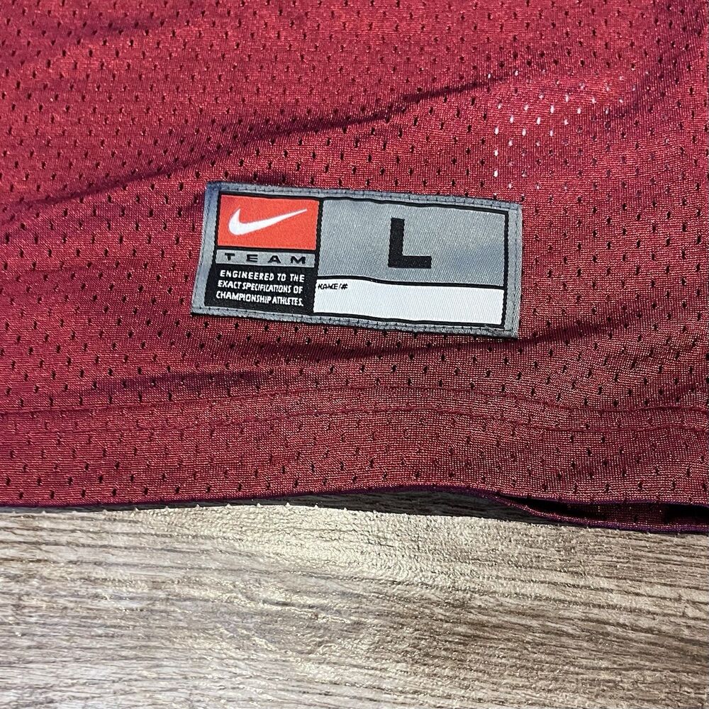 Vtg Nike Team OU Jersey L NCAA Oklahoma Sooners Football National Championship - Picture 2 of 9
